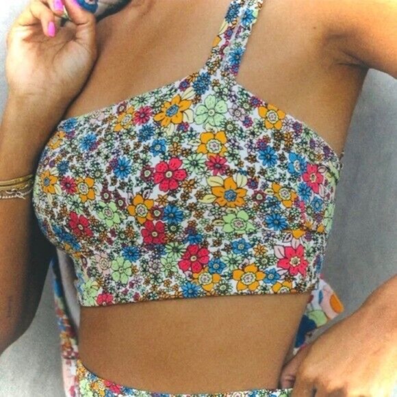 Sincerely Jules x Bandier Rue ruffle bra S - Picture 1 of 12